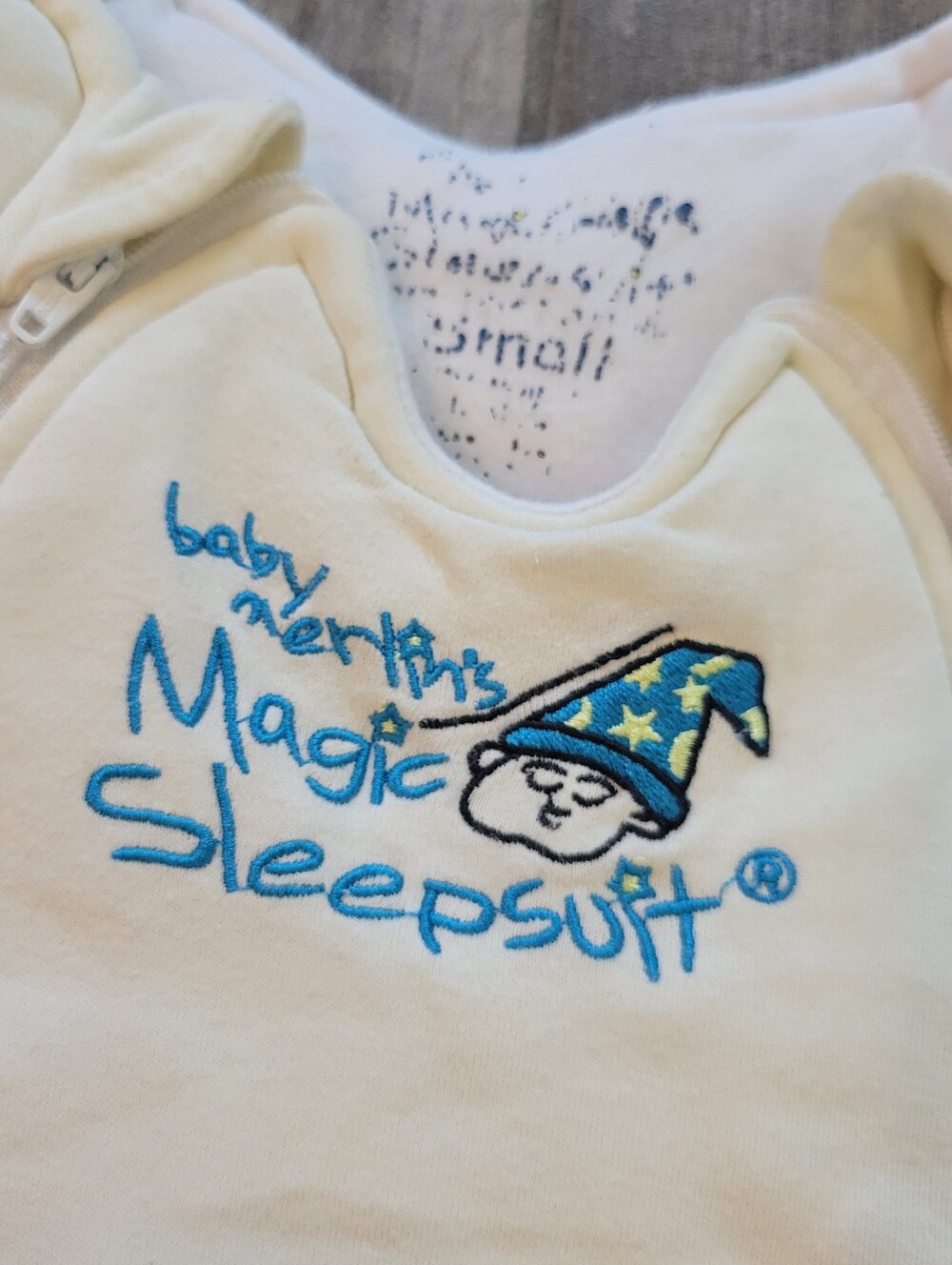 Baby Merlin's Magic Sleepsuit Infant Sleepsack Size Small 3-6 Months - Picture 3 of 5
